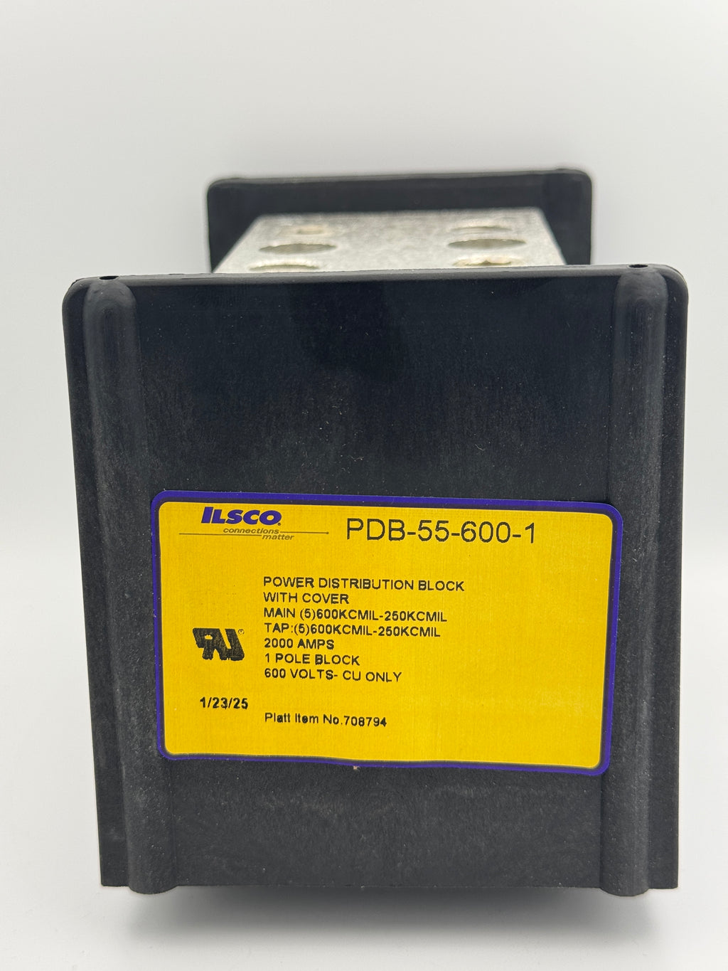 ILSCO PDB-55-600-1 Power Distribution Block - BRAND NEW